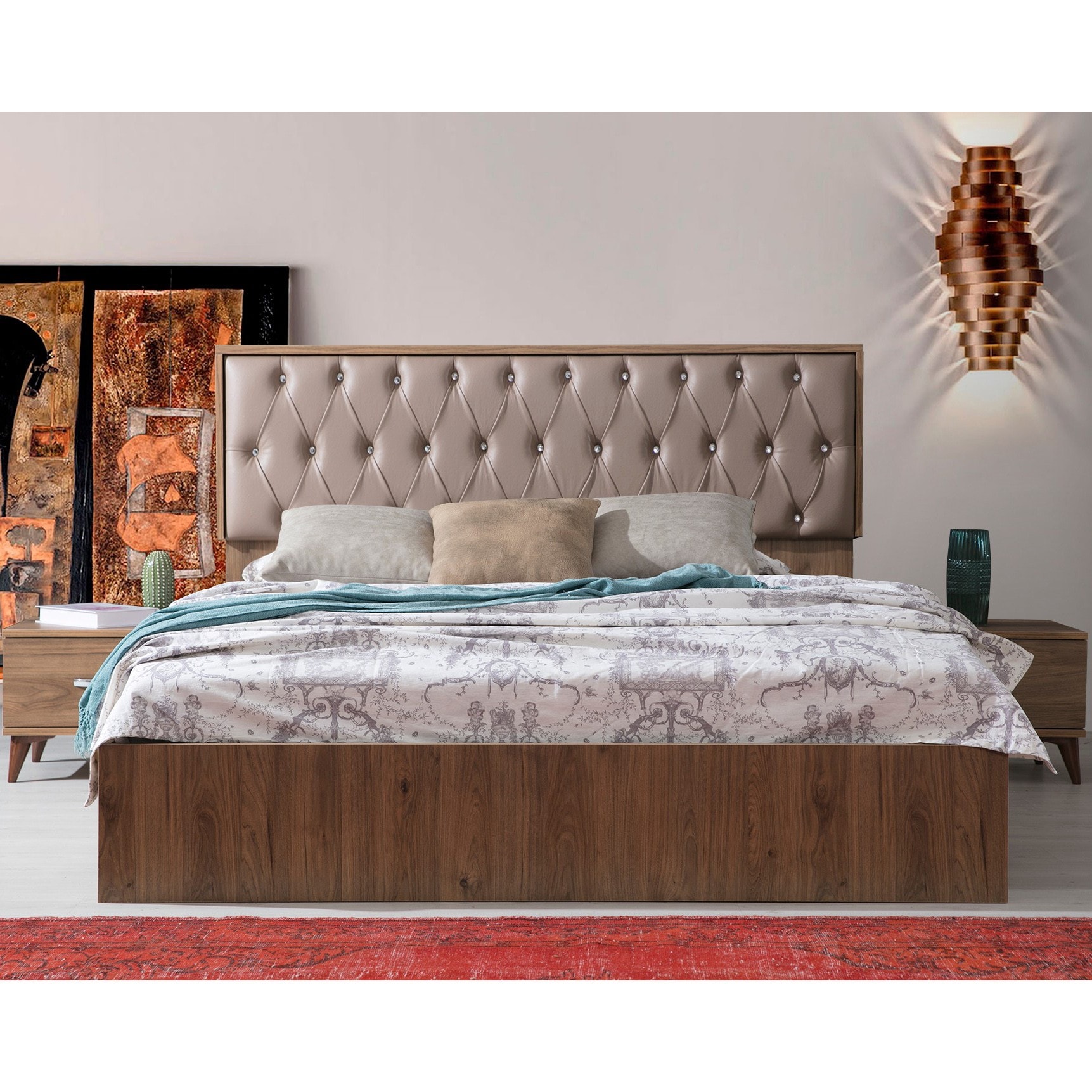 Gizem Vol2 Bedroom ( Wardrobe with 210 cm )