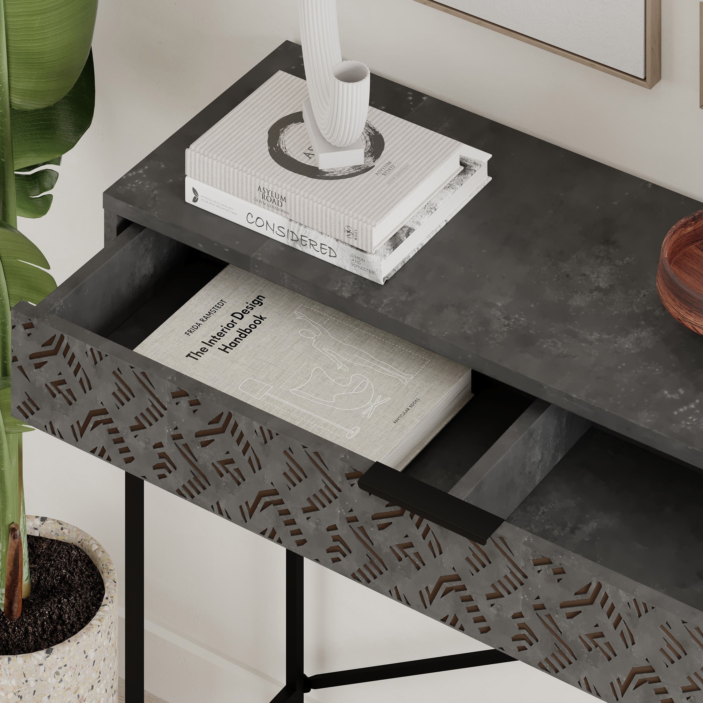 Heaton Console Remastered Retro Grey