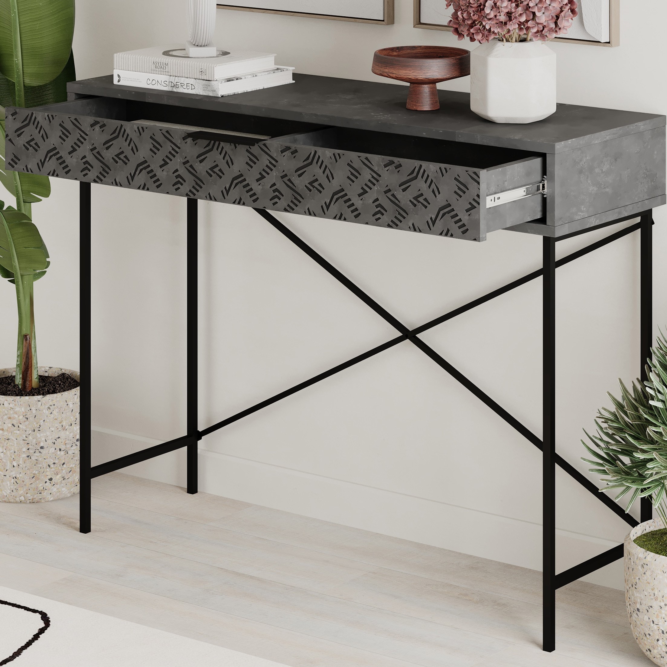 Heaton Console Remastered Retro Grey