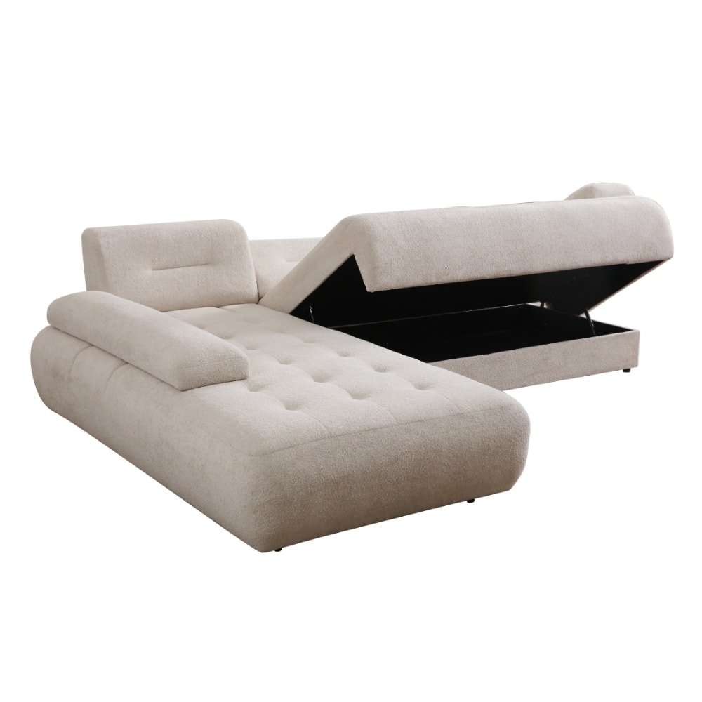 Pier Bazalı Modern Mekanizmalı Relax L Köşe - Premium Seri