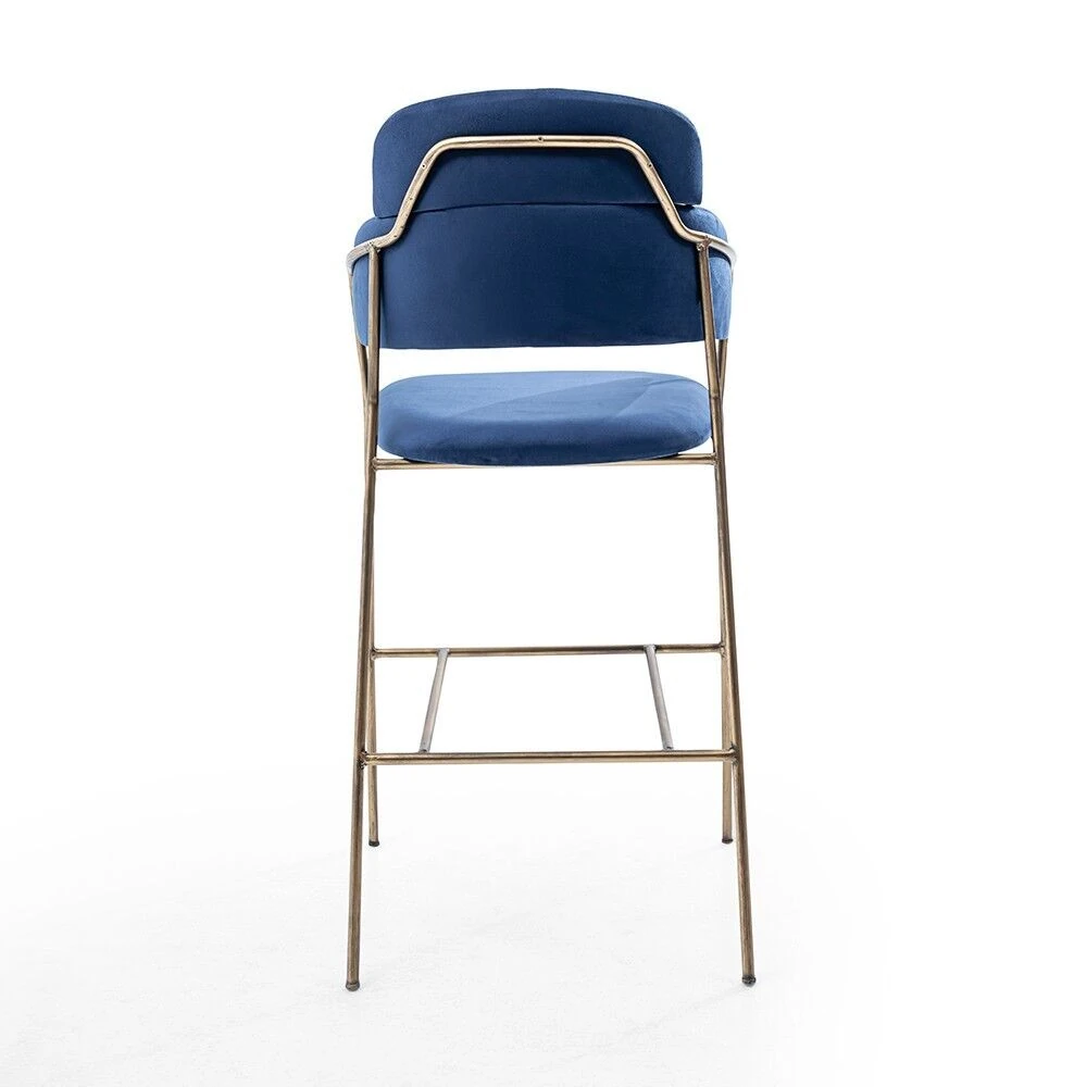 Thai Vol1 Fırçalanmış Qızıl Tabure