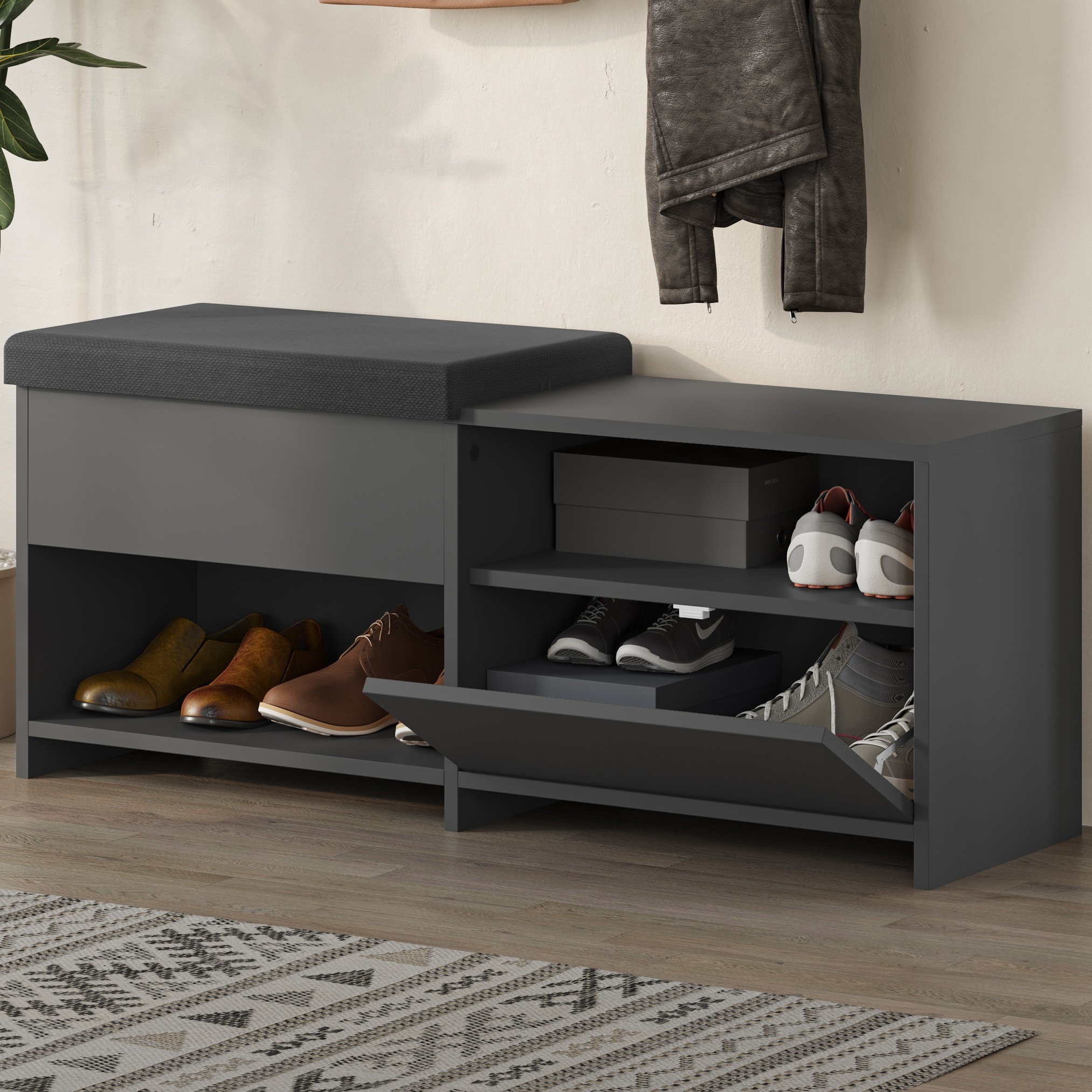 Filux Bench Anthracite