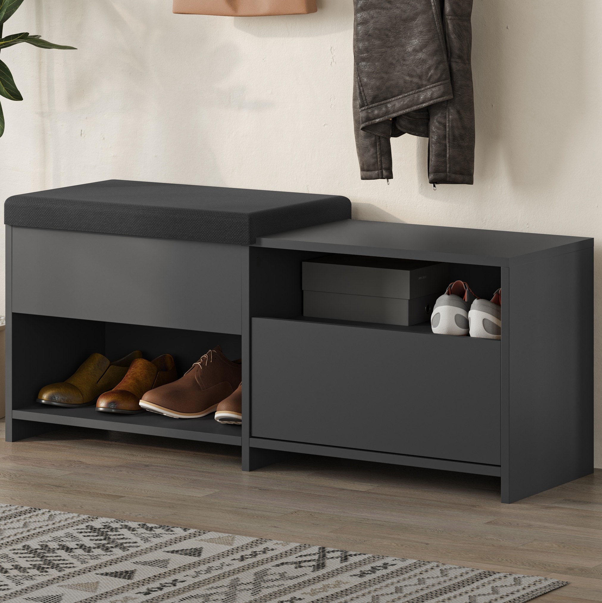 Filux Bench Anthracite