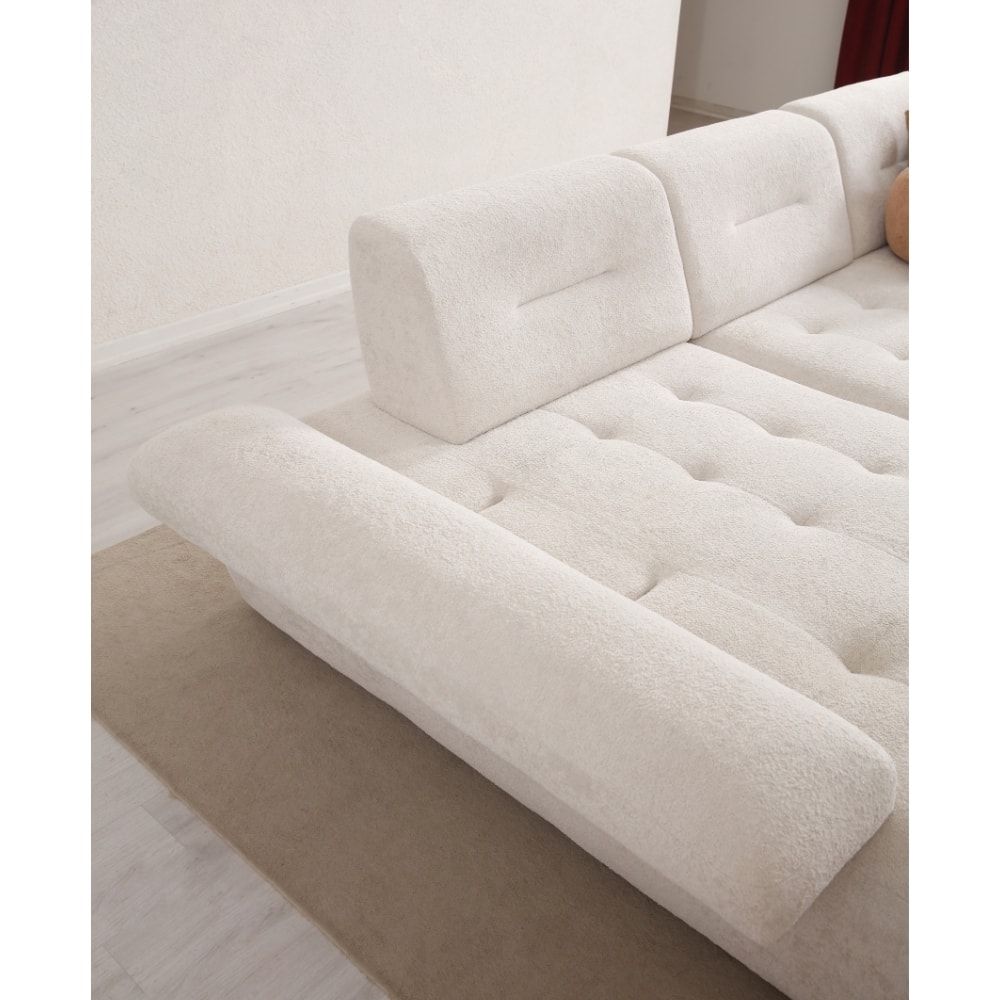 Pier Bazalı Modern Mekanizmalı Relax L Köşe - Premium Seri