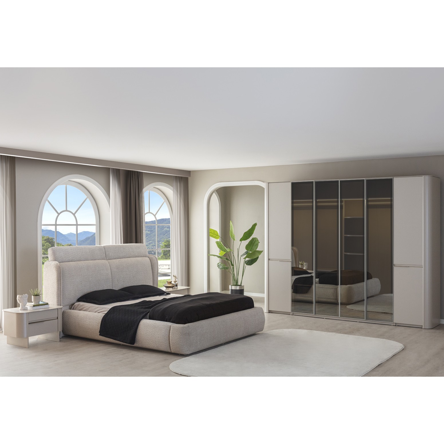Bubble Vol1 Bedroom (Bed Without Storage 160x200cm)