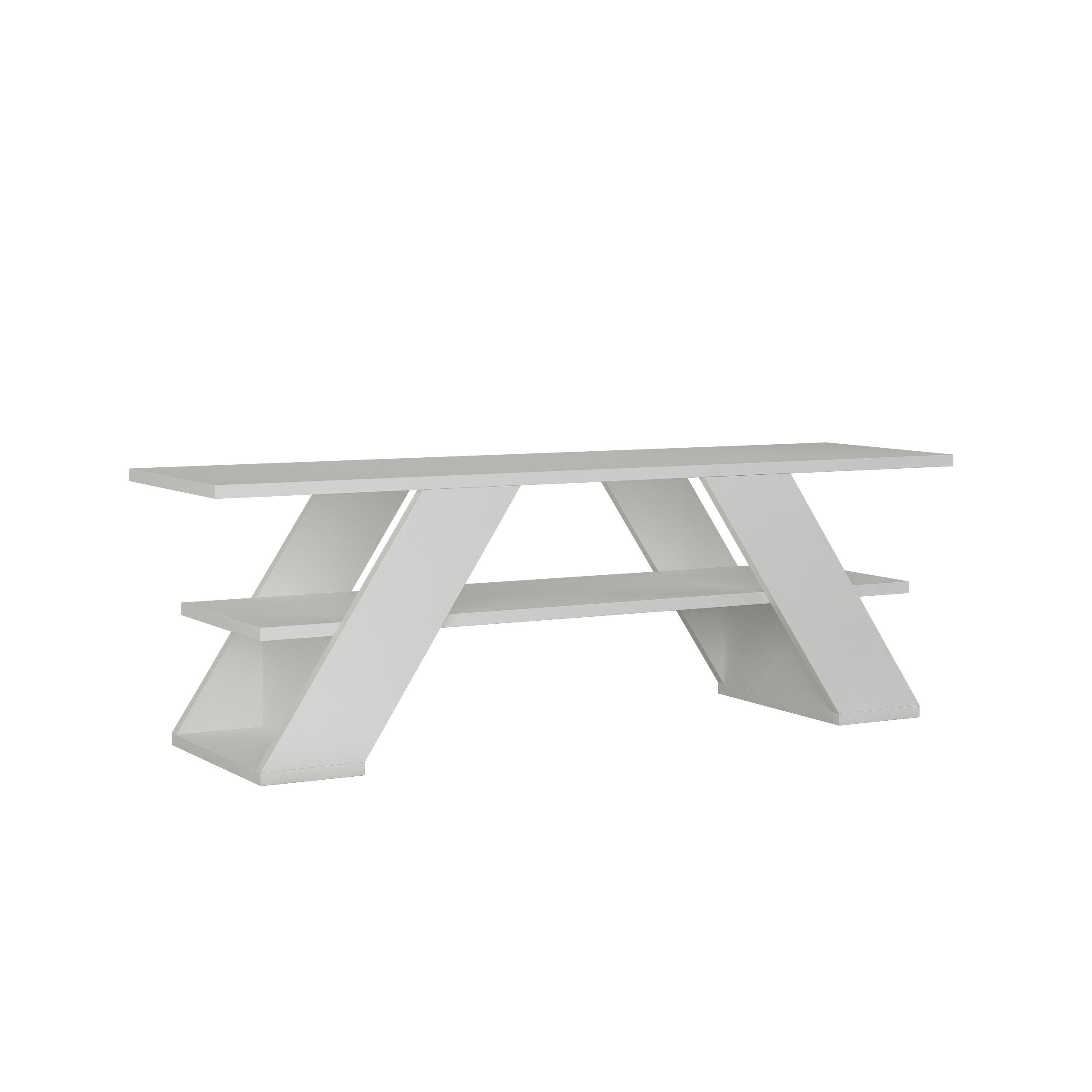 FARFALLA TV STAND - WHITE - M.TV.14130.2