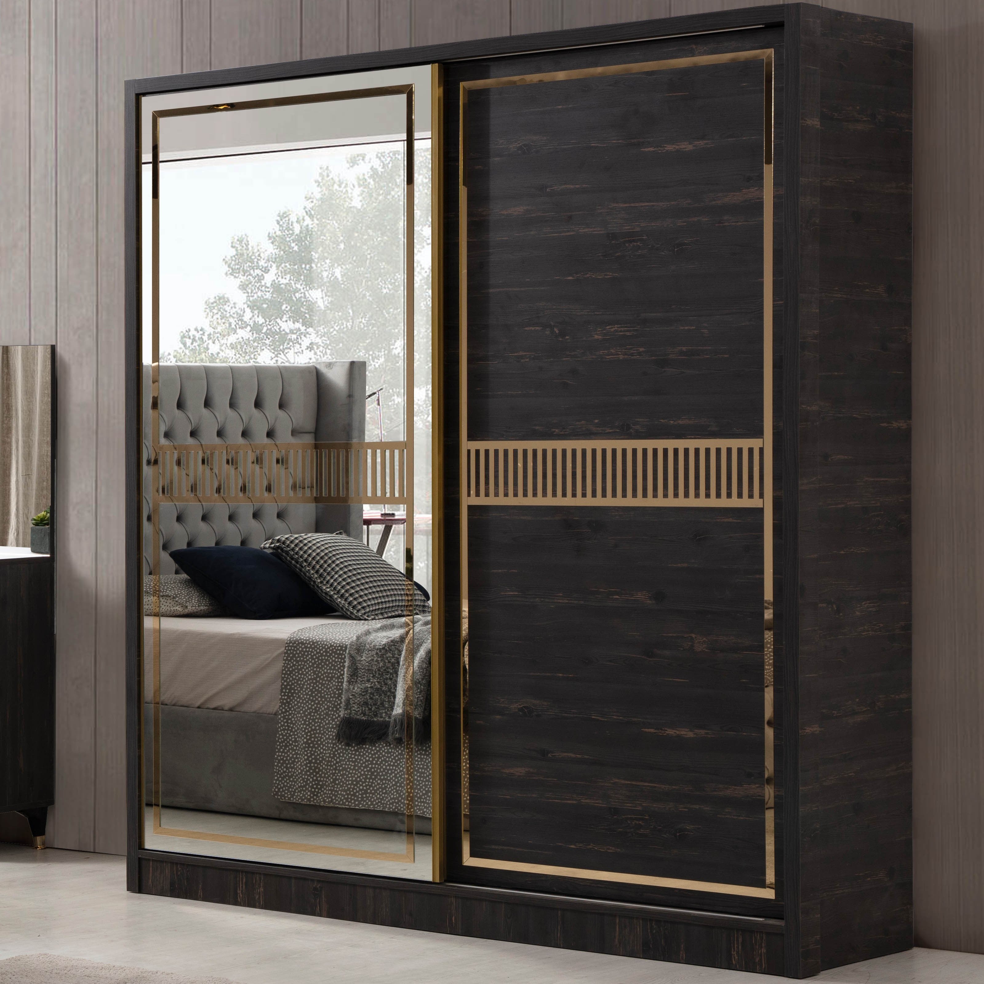 Golf Vol2 Bedroom ( Wardrobe with 180 cm )