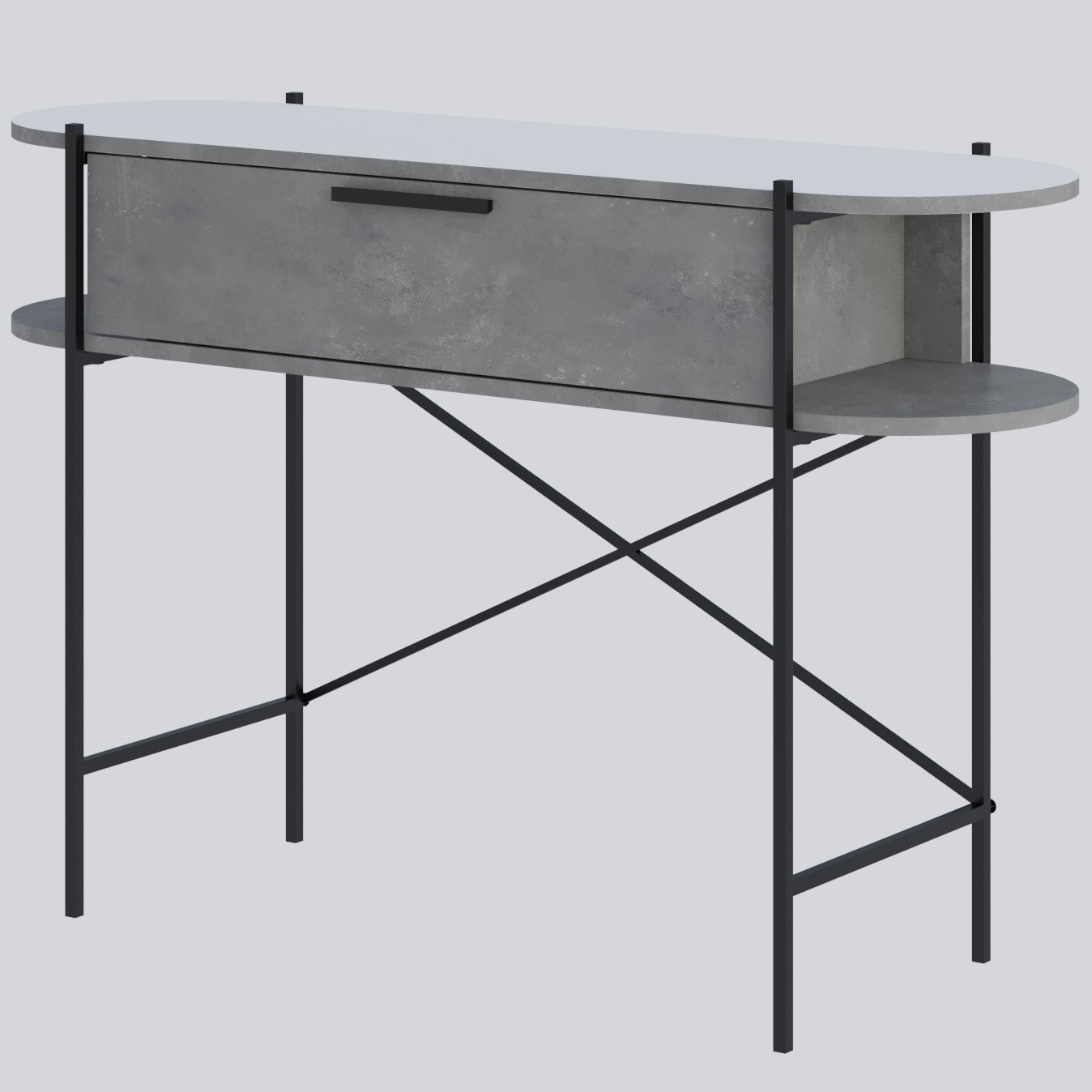 Otis Console Remastered Retro Grey - White