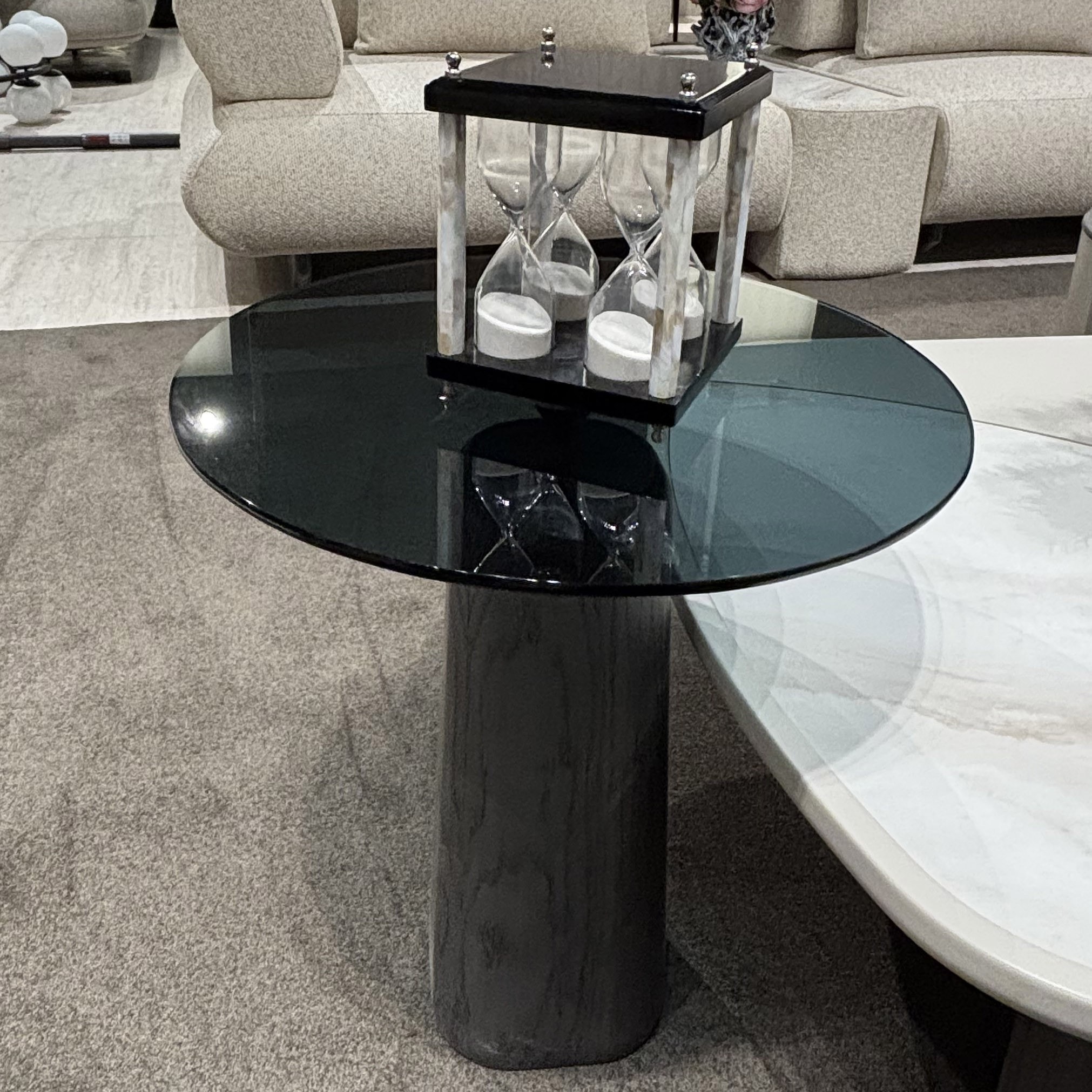 Hermes Center & Side*2 Tables