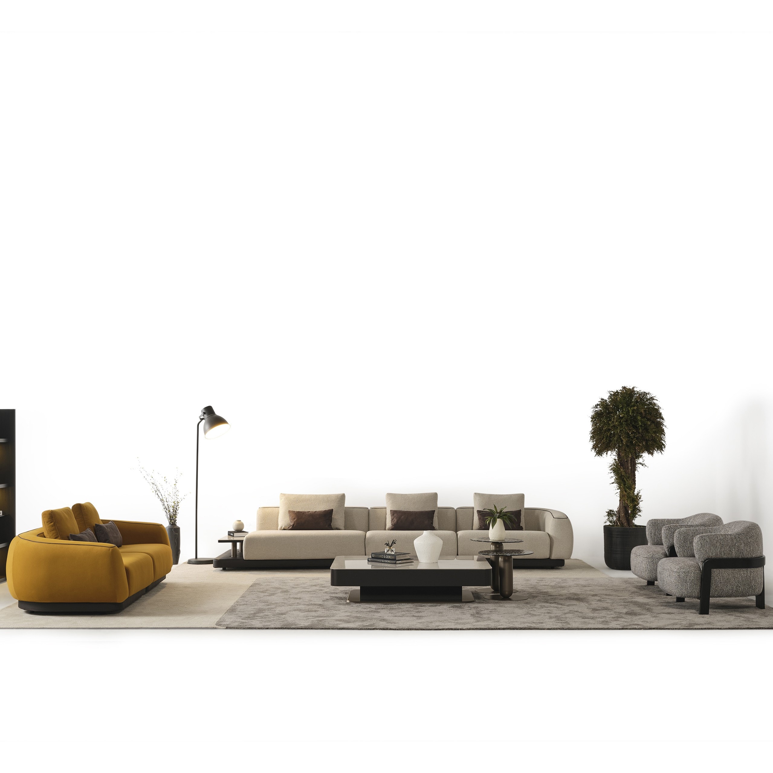 Moon Vol3 Relax Sofa+3+1+1 Koltuk Takımı