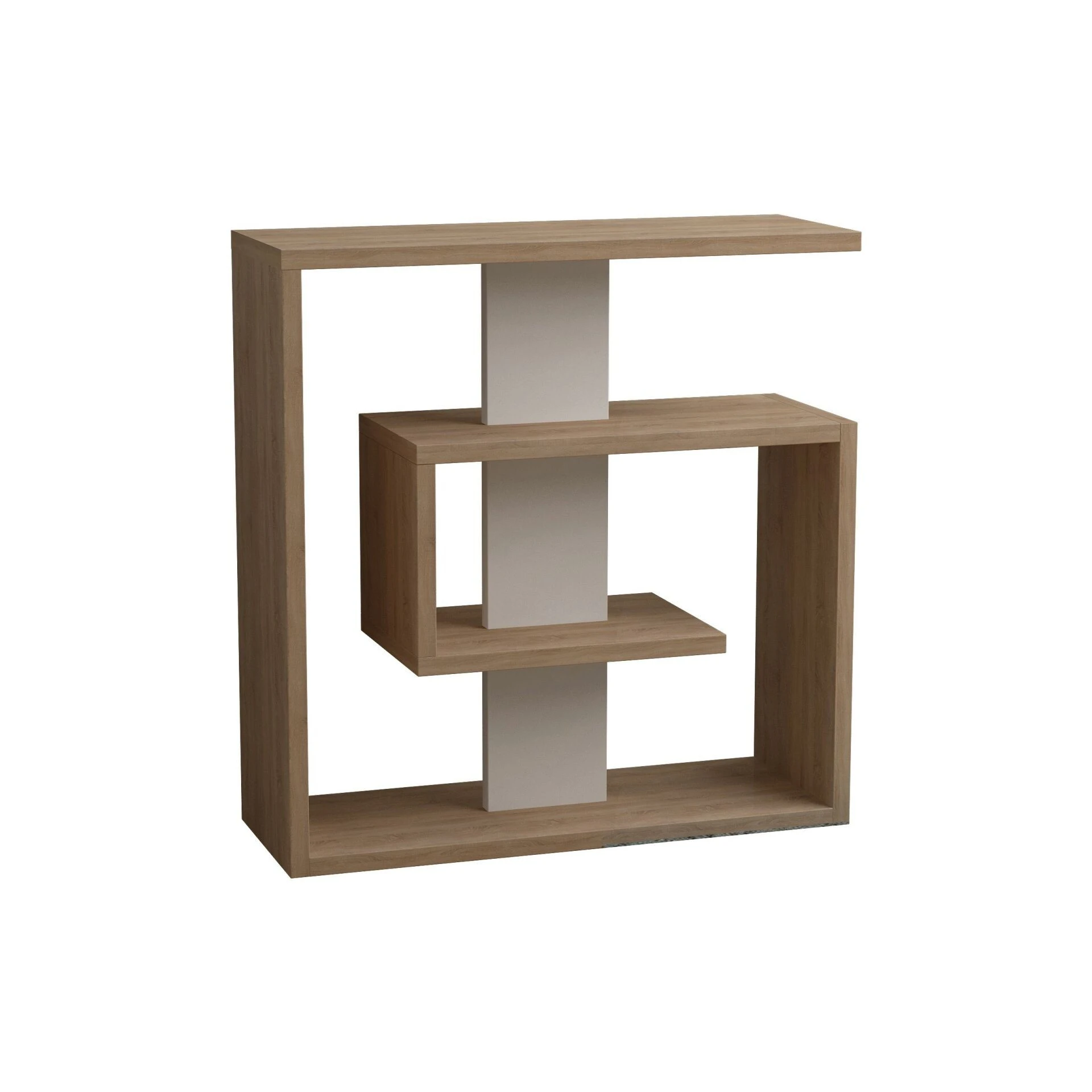 SALY SIDE TABLE - OAK - WHITE - M.SH.13185.4