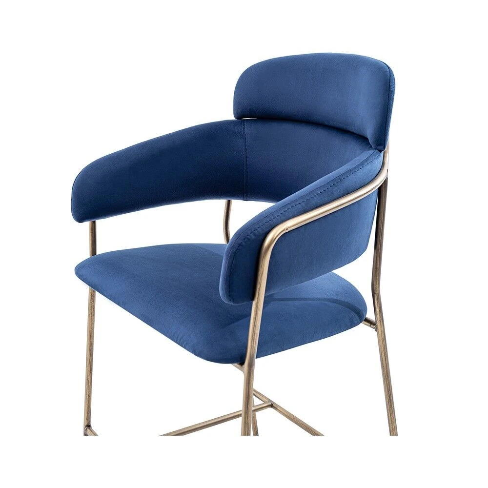 Thai Vol1 Fırçalanmış Qızıl Tabure