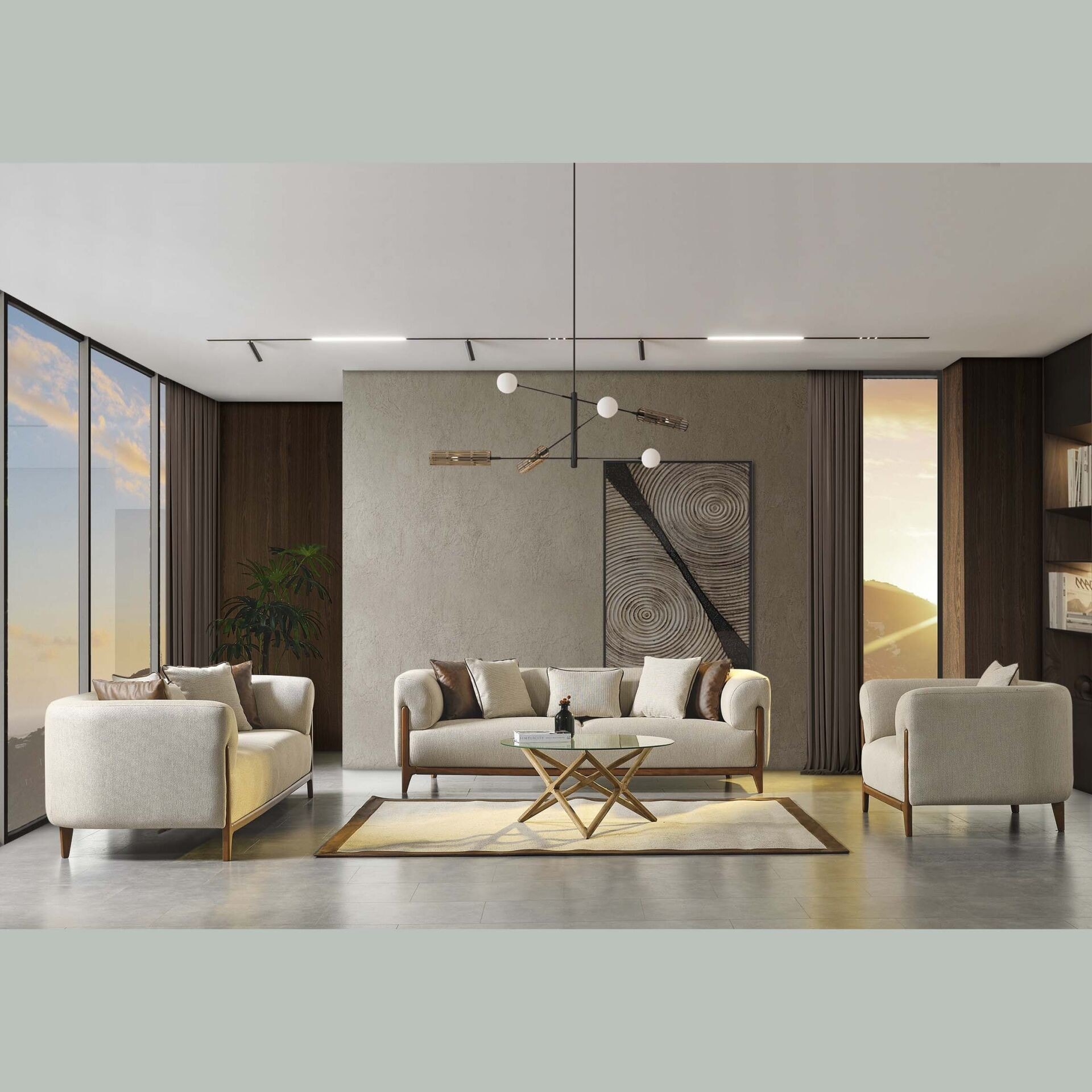 Trend 3+3+1+1 Koltuk Takımı