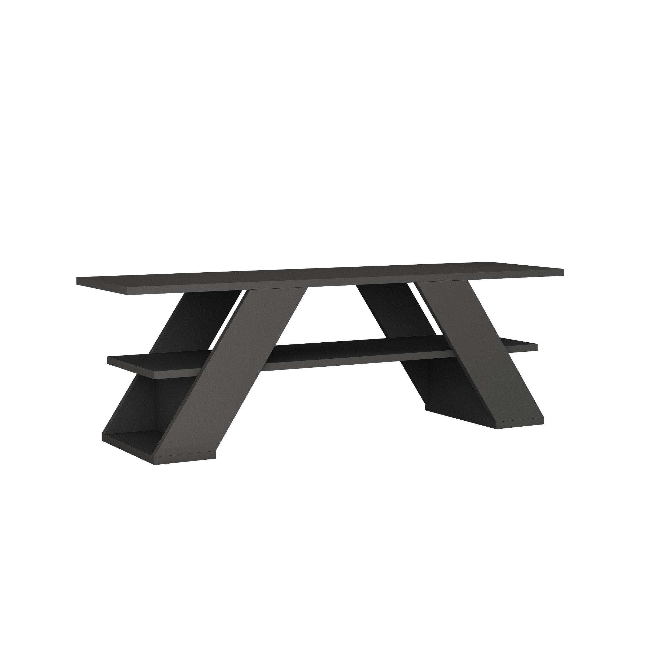 FARFALLA TV STAND - ANTHRACITE - M.TV.14130.3