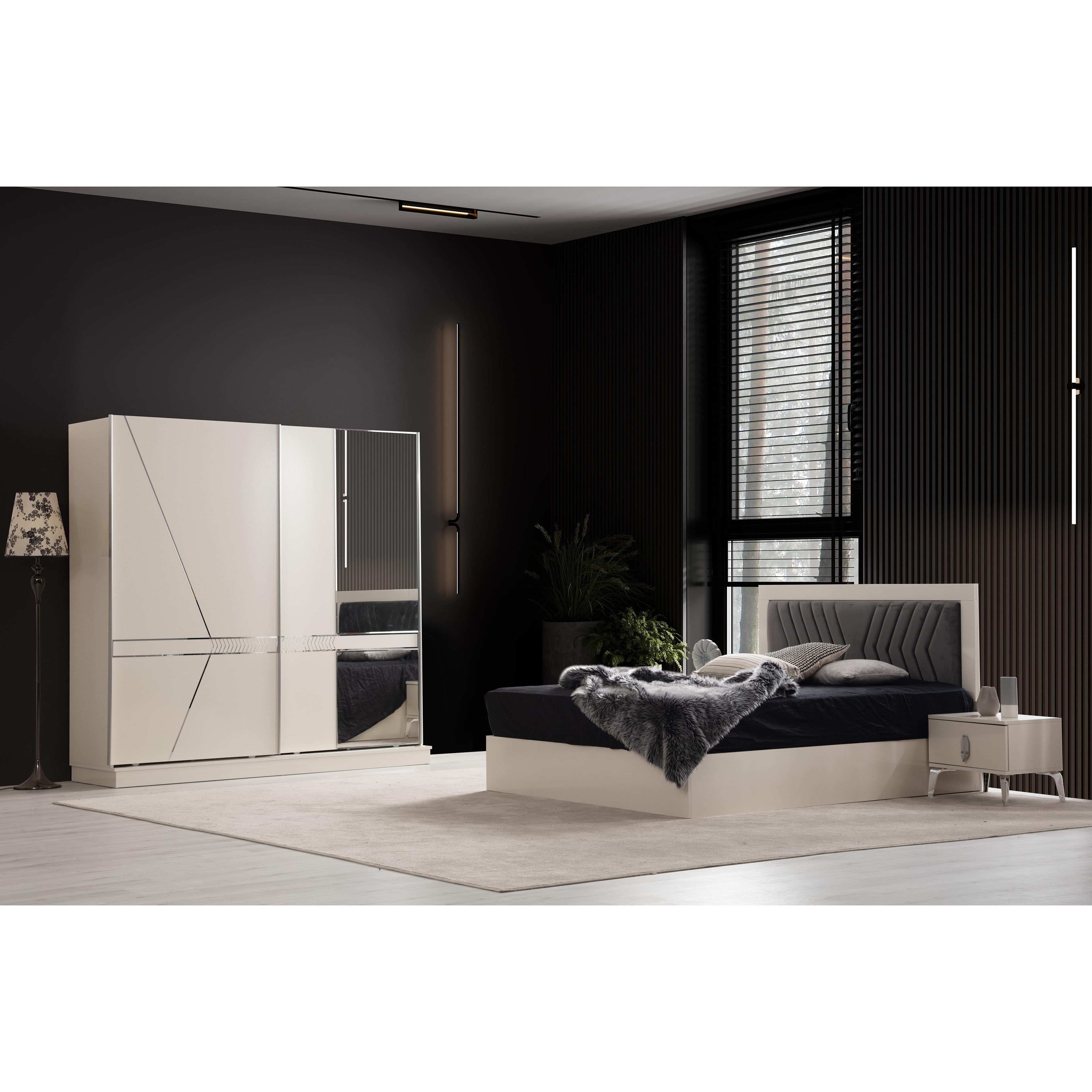Deep Vol3 Bedroom ( Wardrobe with 210 cm )