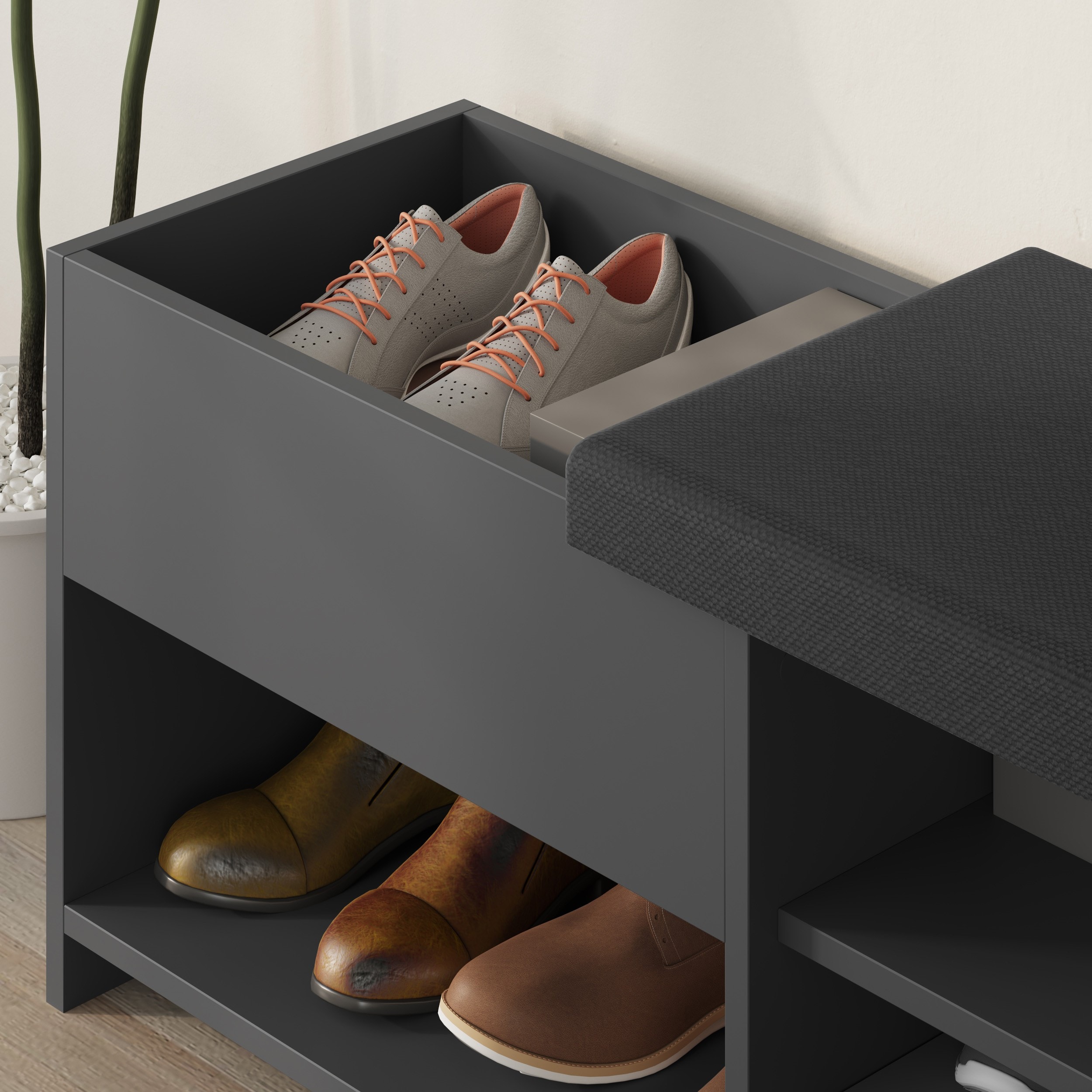 Filux Bench Anthracite