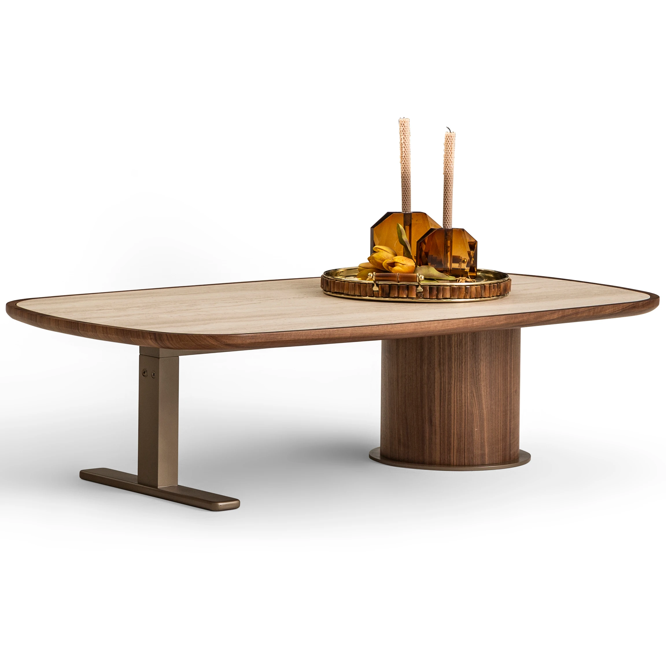 Otto Plus İkili Orta + Yan Sehpa Seti