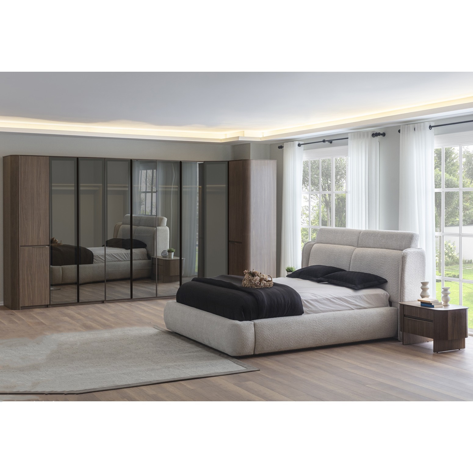 Bubble Vol4 Bedroom (Bed With Storage 180x200cm)