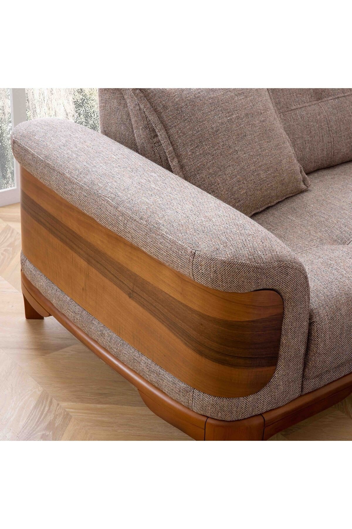 Wood 3+3+1 Koltuk Takımı