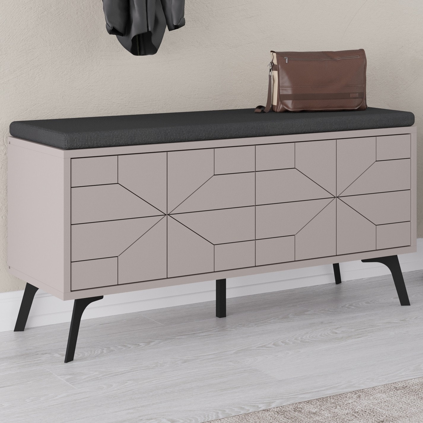 Dune Bench Light Mocha