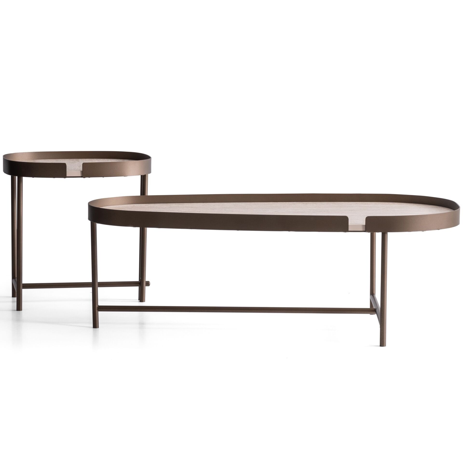 Tori İkili Orta & Yan Sehpa Seti