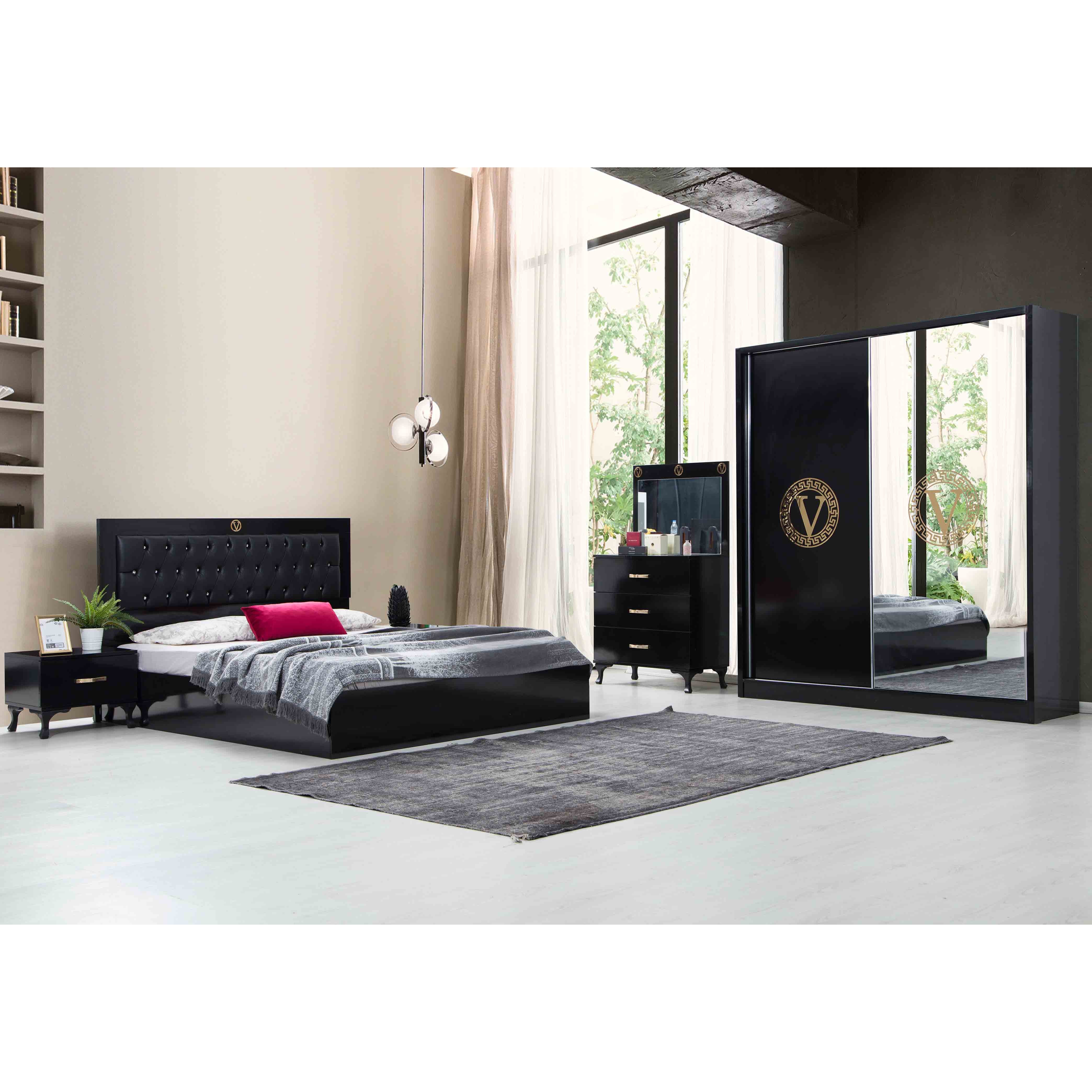 New Versace Vol1 Bedroom ( Wardrobe with 180cm )