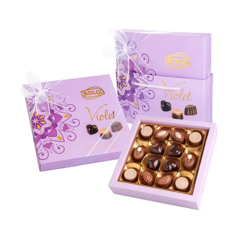 BOLÇİ ÇİKOLATA (CH328) VİOLET 130 GR LİLA - Coşkun