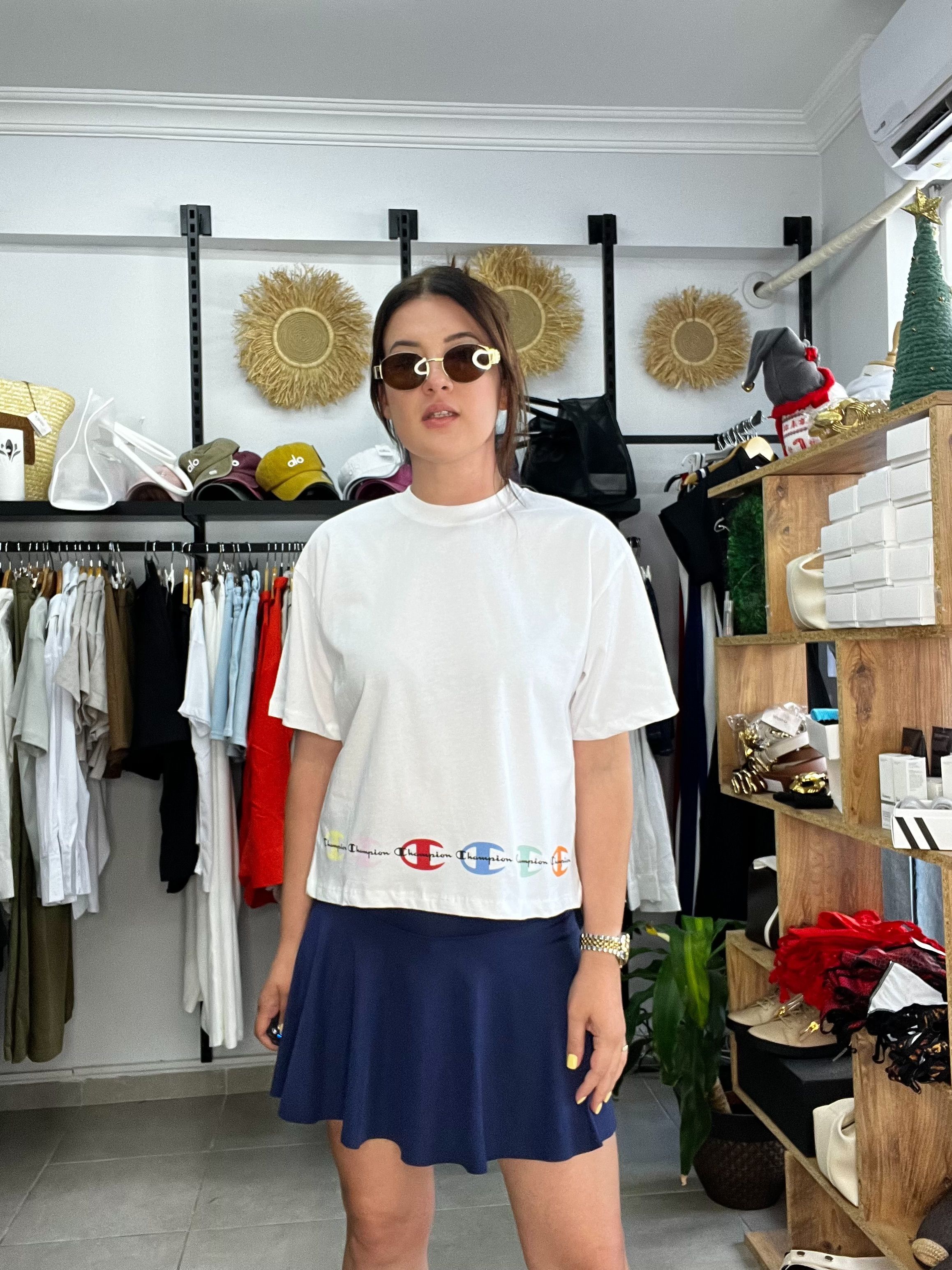 Champ Bel Baskılı Tshirt 