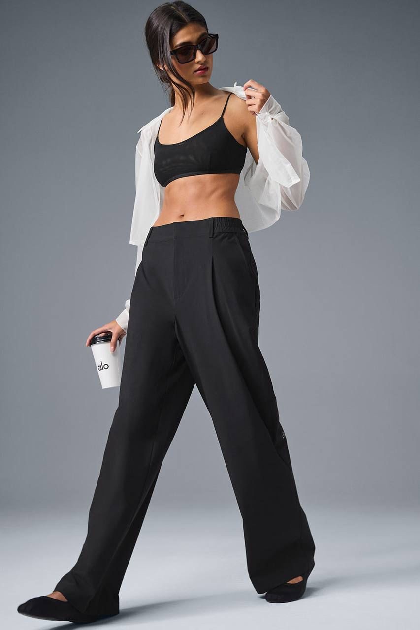 Paraşüt Model Paça Logolu Pantolon 