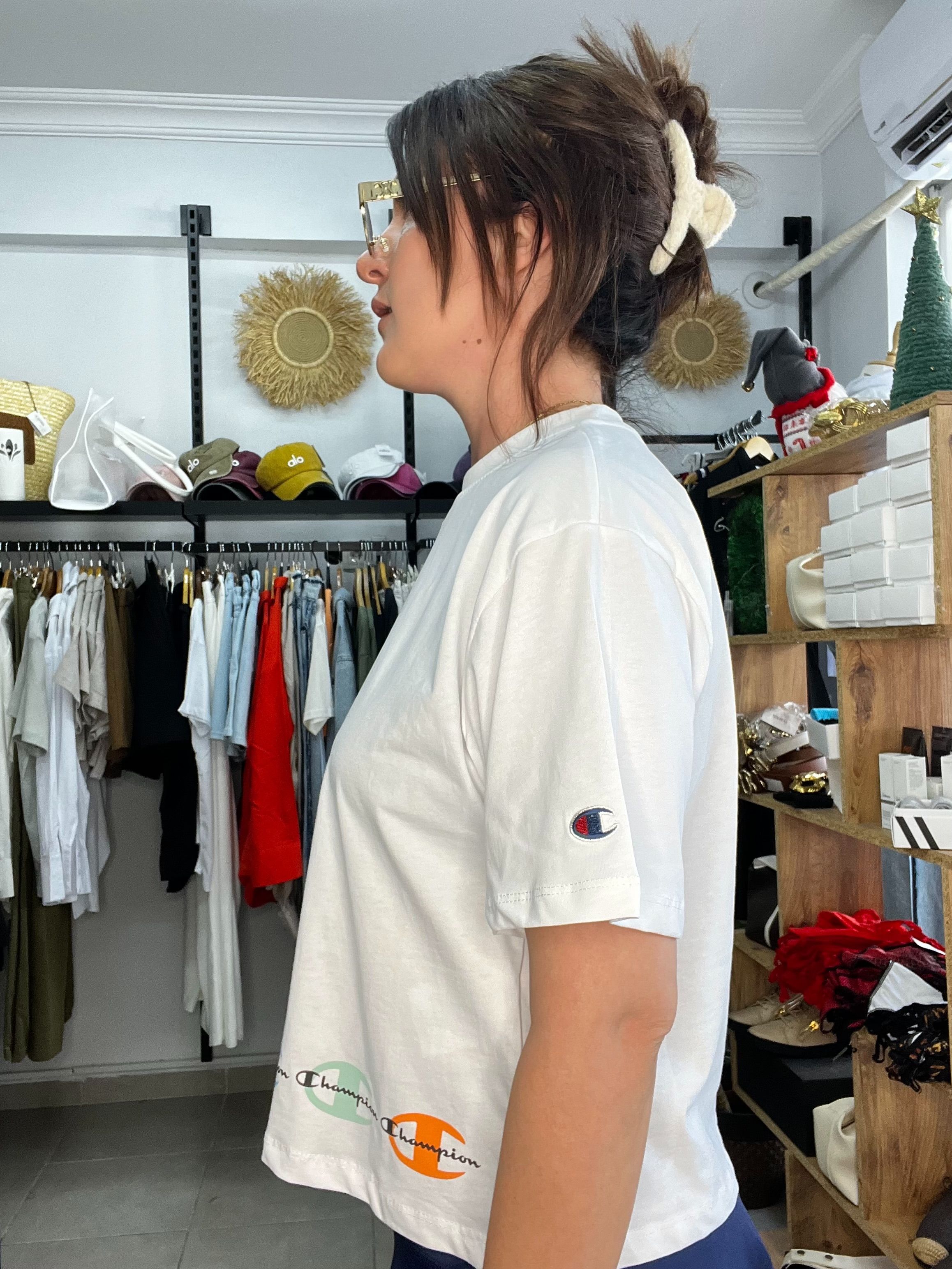 Champ Bel Baskılı Tshirt 