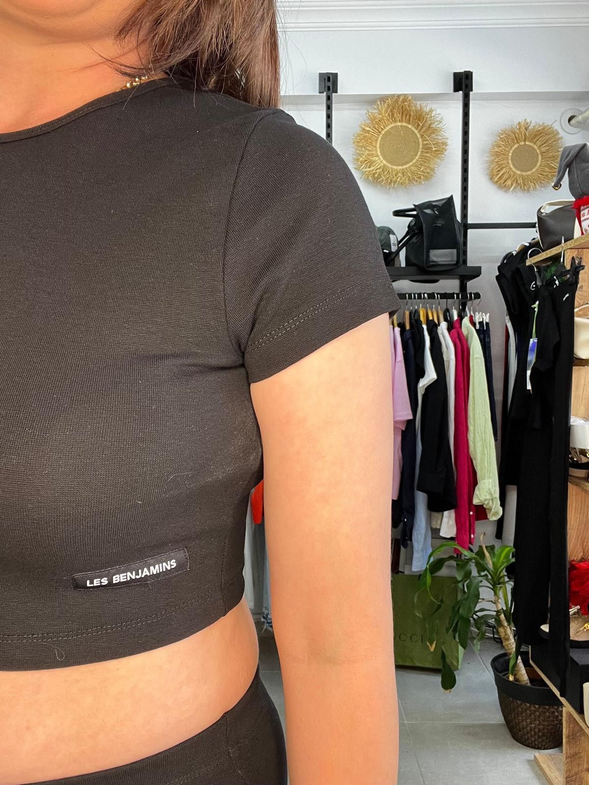 LB Flare Crop Takım 