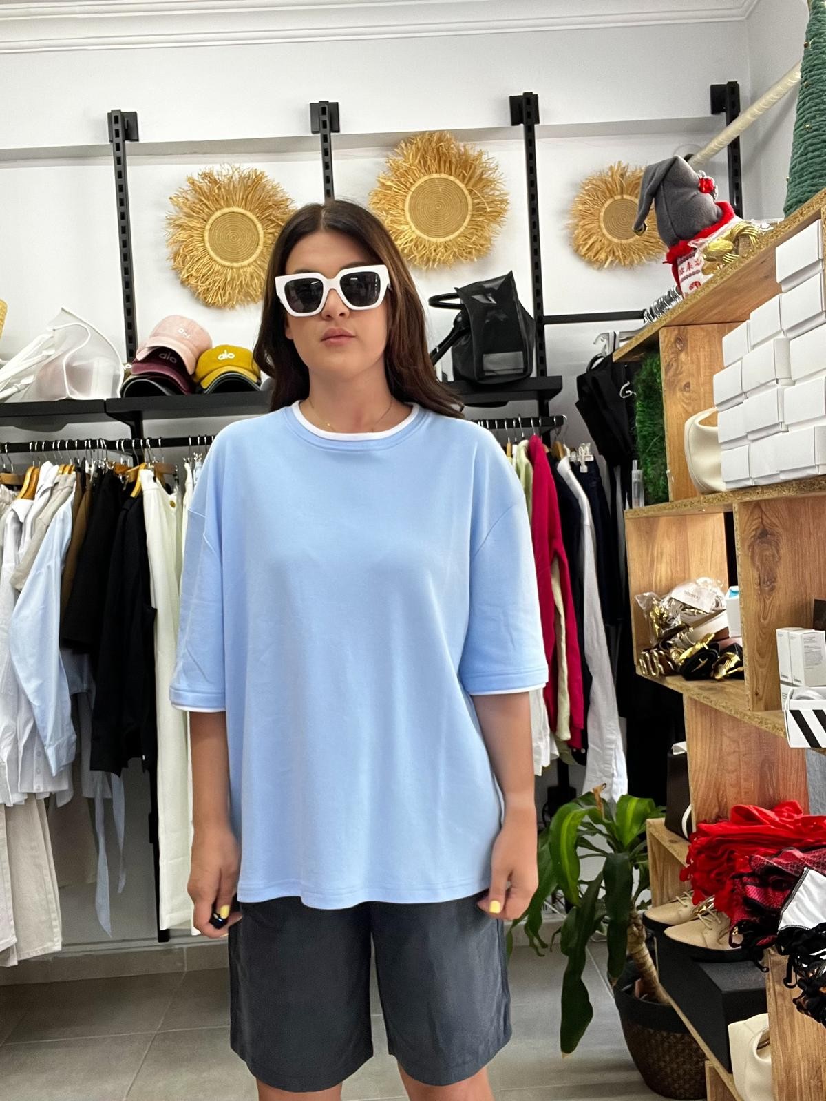 MD Oversize Unisex Biyeli Tshirt 