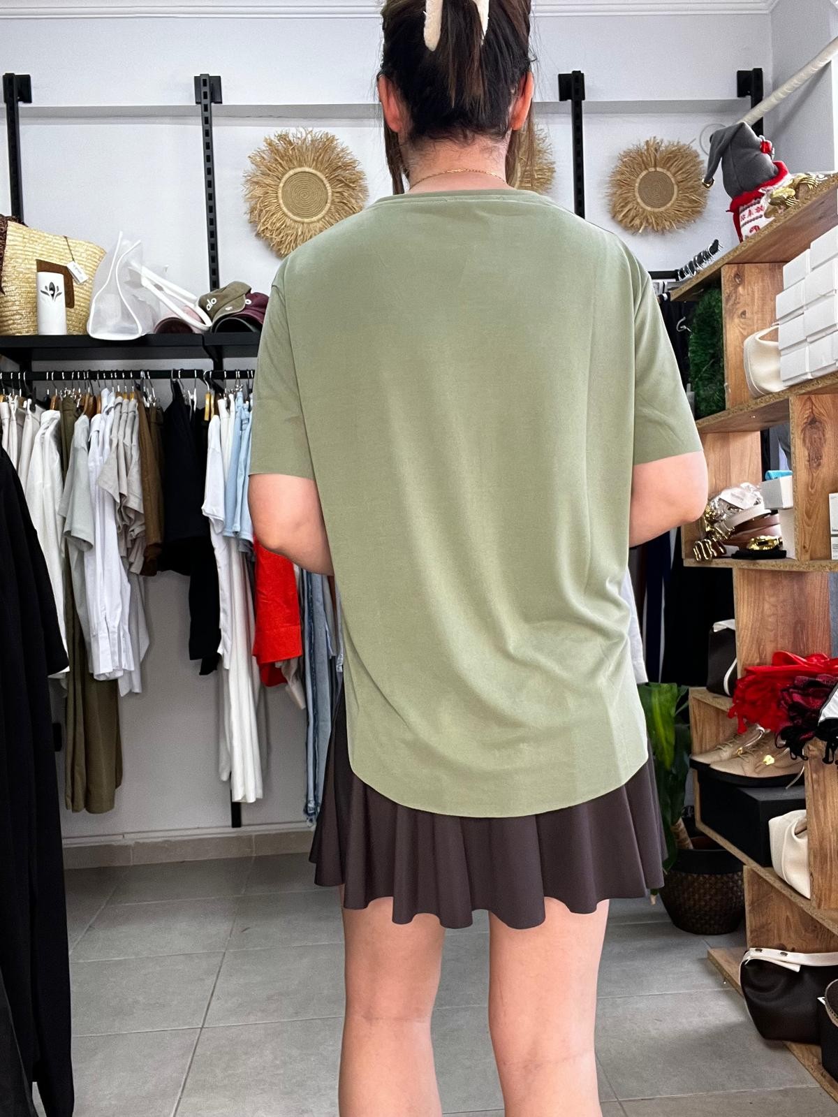 Oys Modal V Yaka Tshirt 
