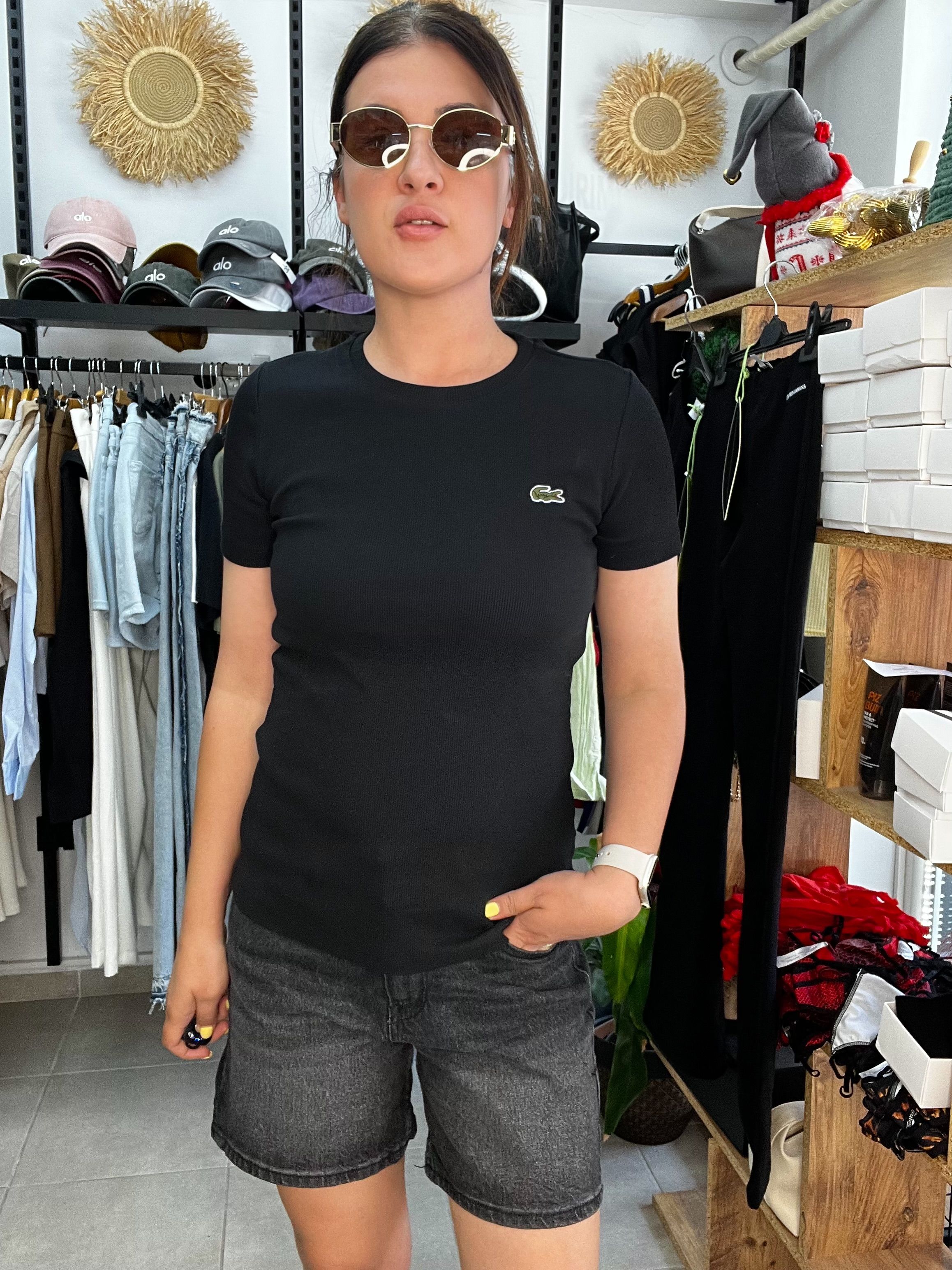 Fitilli Basic Likralı Tshirt 