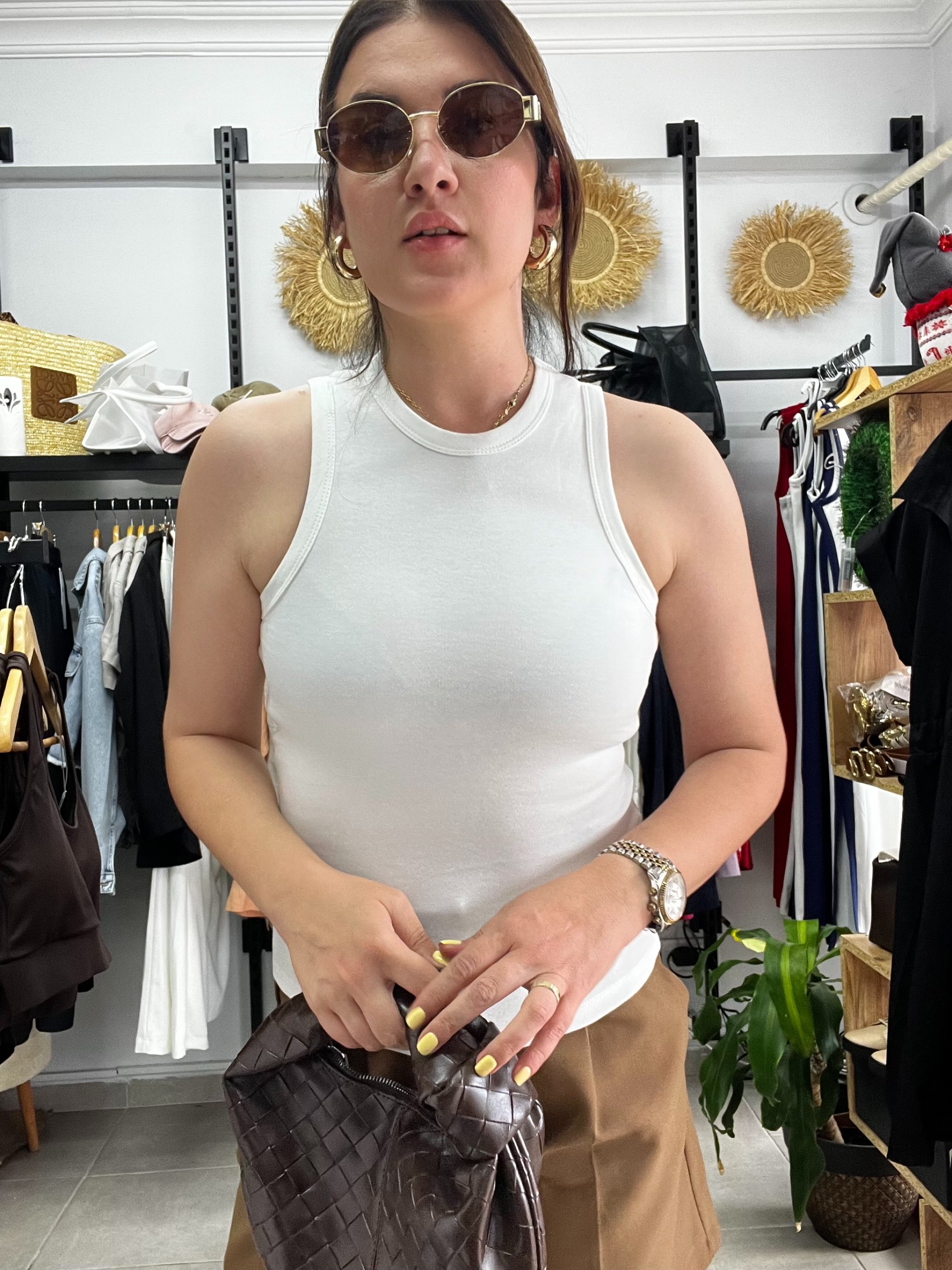 BC Halter Sırt Baskılı Atletn 