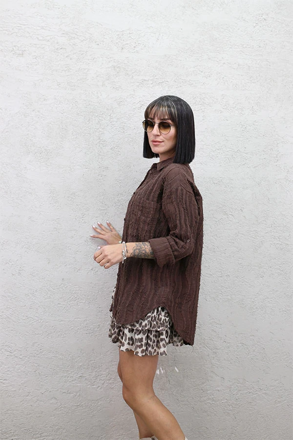 ESKİTMELİ PAMUK GÖMLEK