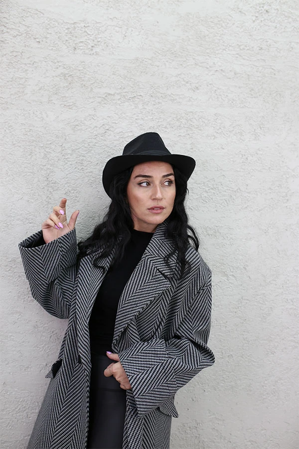 BALIK SIRTI OVERSIZE KABAN