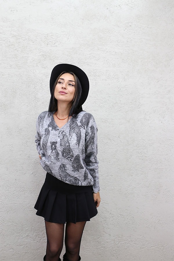 İTHAL,LEOPARLI TRİKO