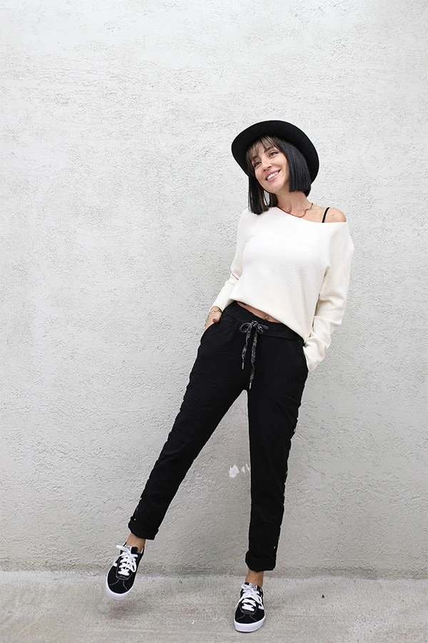 İTALYAN YAN ŞERİTLİ PANTOLON