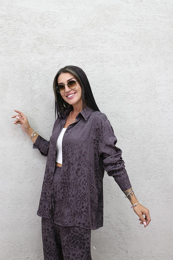 LEO DESEN SATEN GÖMLEK