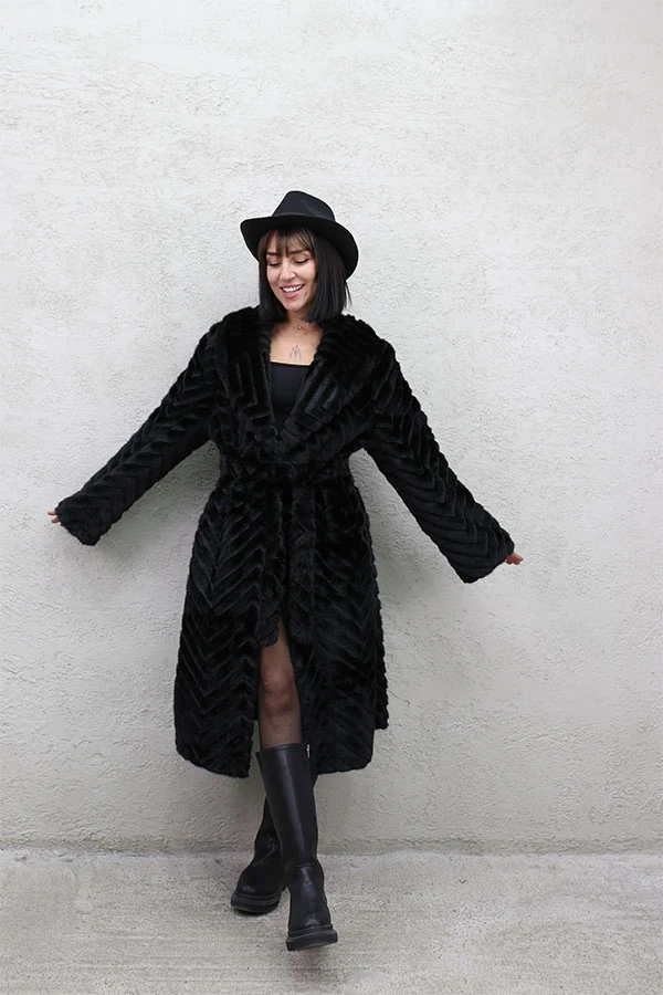 KESİMLİ KÜRK KABAN