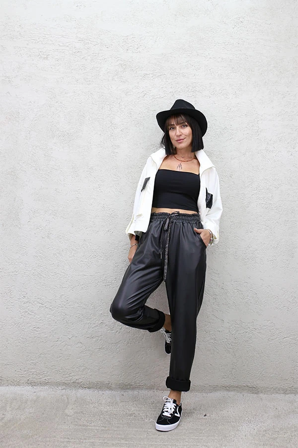 İTALYAN DERİ PANTOLON