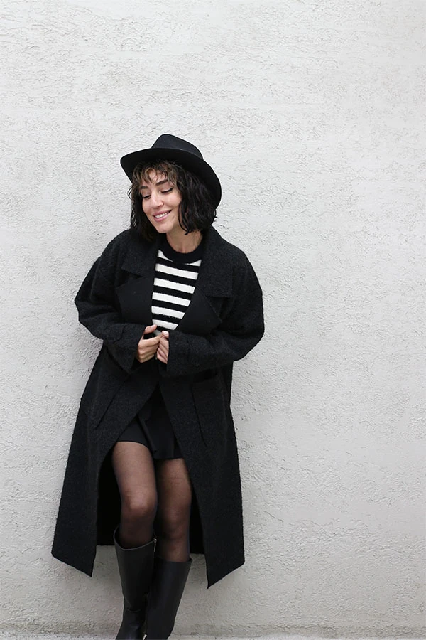 İTALYAN,YAKALI UZUN HIRKA