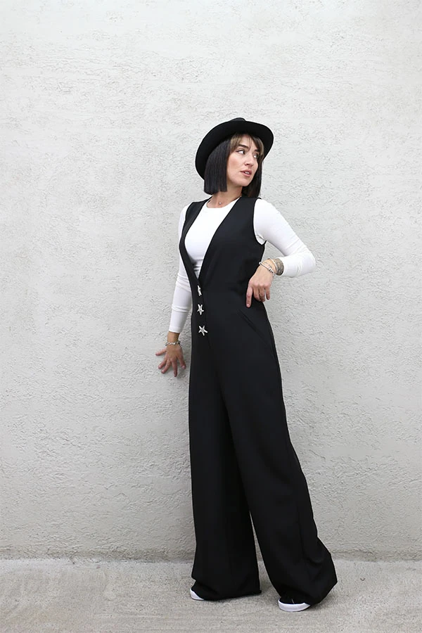 DÜĞME DETAYLI TULUM