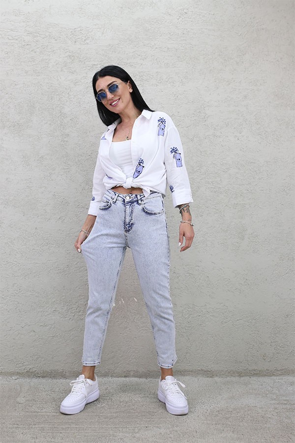 PREMIUM YIKAMA MOM KAR BLUE