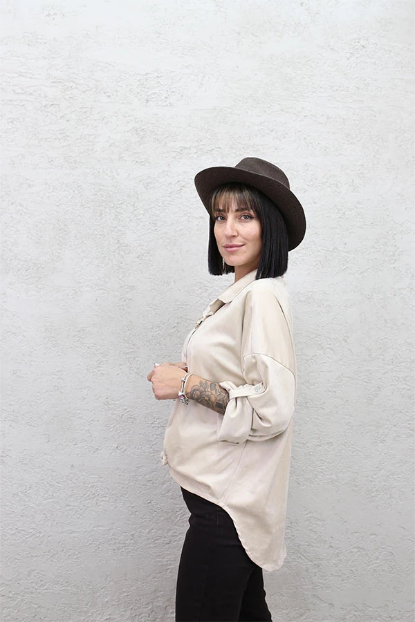 İTHAL NUBUK GÖMLEK