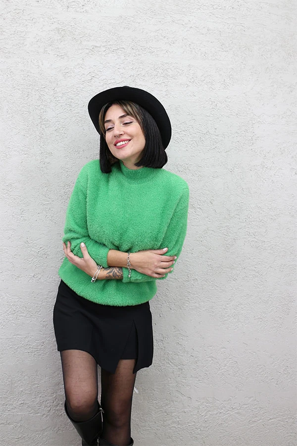 YARIM BALIKÇI YUMOŞ KAZAK