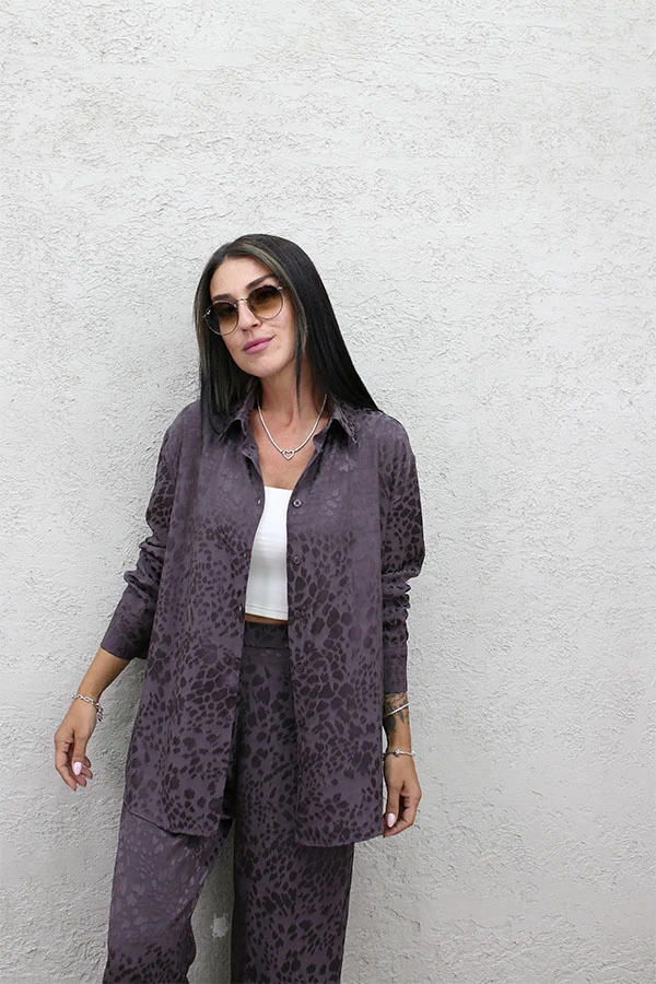 LEO DESEN SATEN GÖMLEK