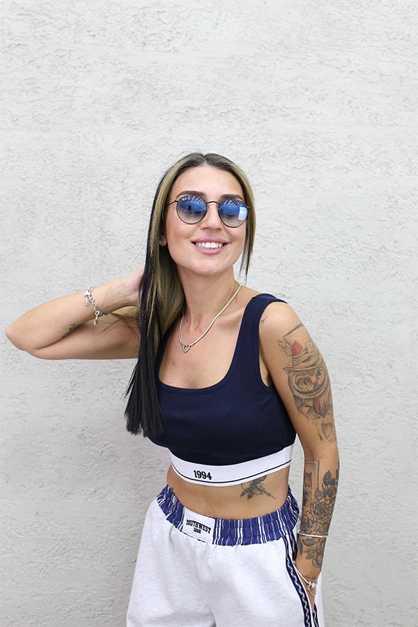 ALT LASTİKLİ FİTİLLİ 1994 ATLET - LACİVERT