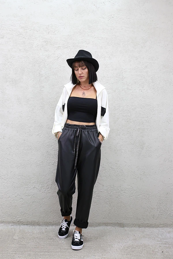 İTALYAN DERİ PANTOLON